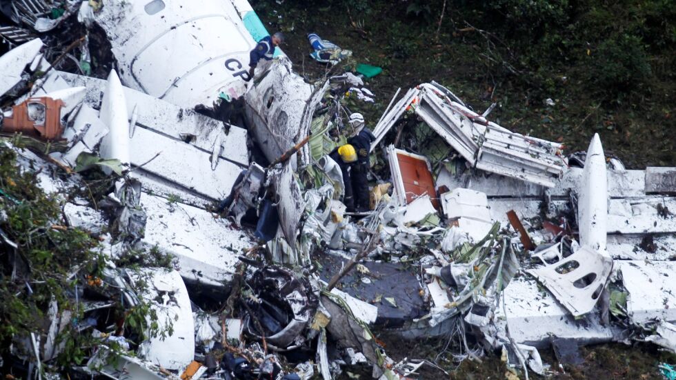 Липса на гориво може да е в основата на самолетната катастрофа в Колумбия