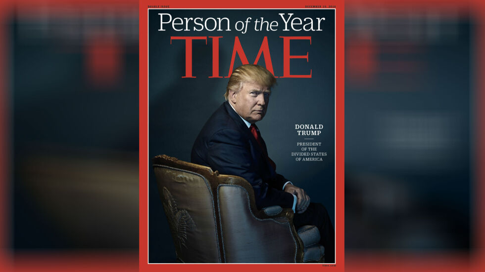 Доналд Тръмп стана "Личност на годината"
