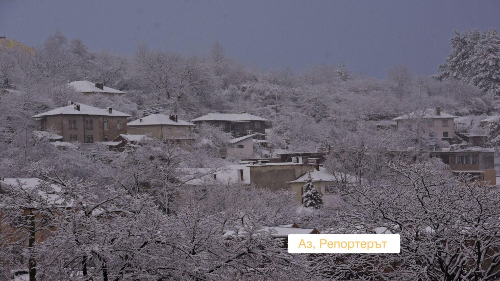 Снежни виелици в Северна България