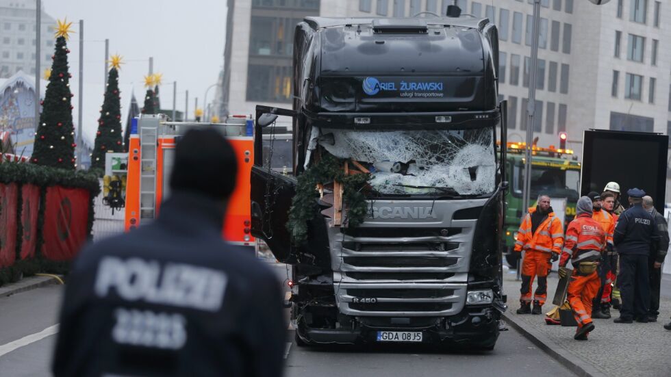 Пакистанецът Навед Б. е мъжът, шофирал камиона при атентата в Берлин