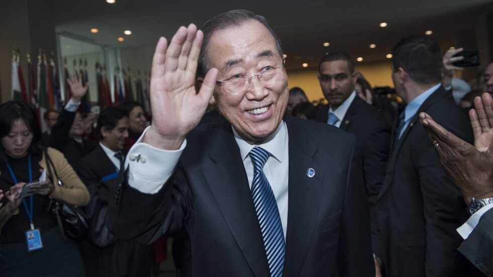 Бан Ки-мун напуска ООН, пошегува се, че бил като Пепеляшка