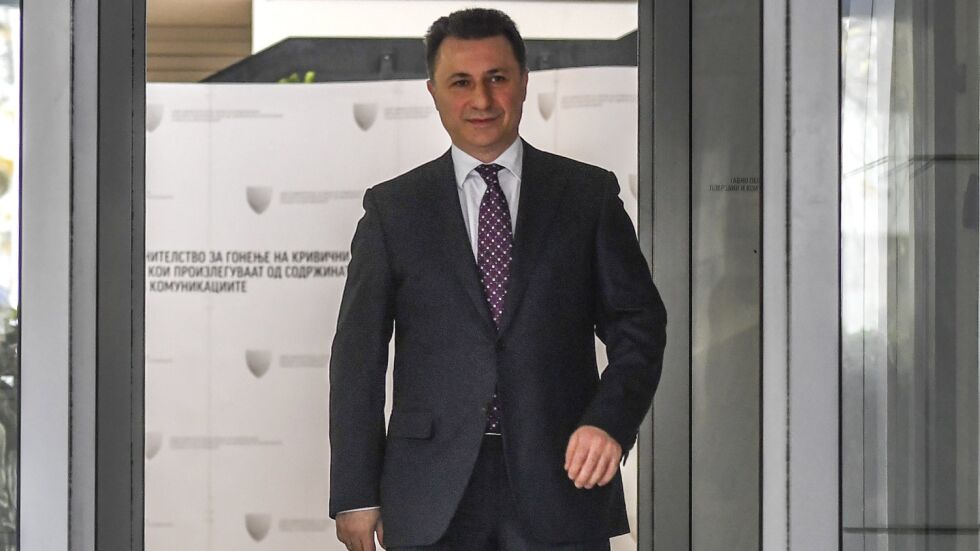 Груевски подаде оставка като депутат през „Фейсбук”