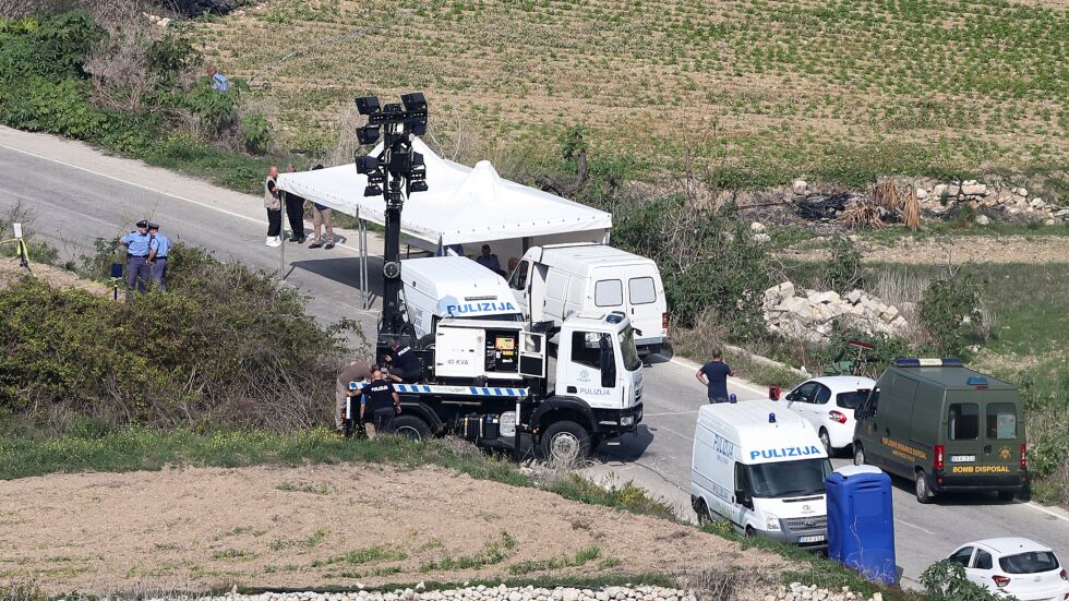 Полицията в Малта задържа 10 души за убийството на журналистката Дафне Галиция