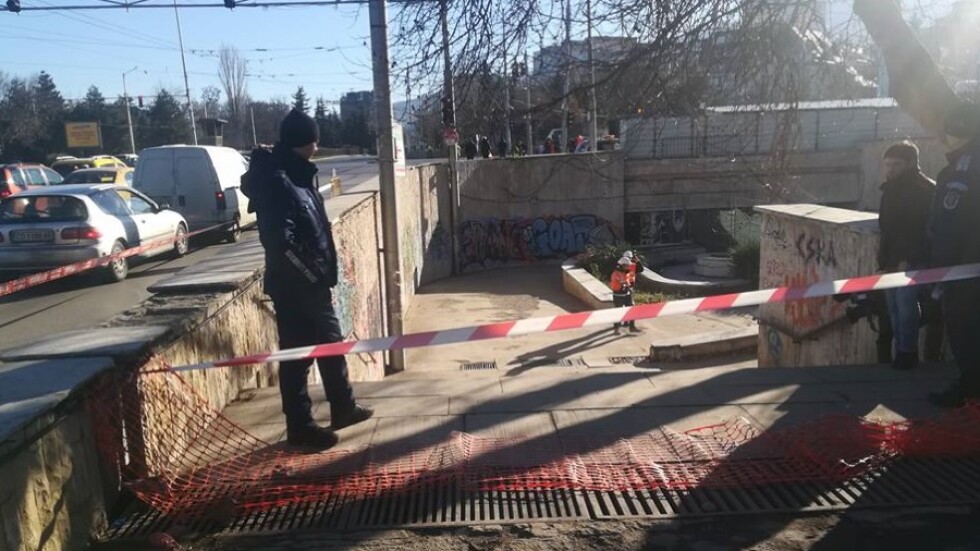 Евакуираха подлез на бул. „България” заради проблем със строежа на метрото