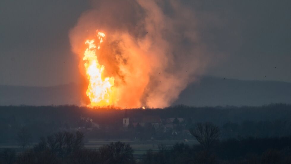 Взрив избухна в газоразпределителен хъб в Австрия