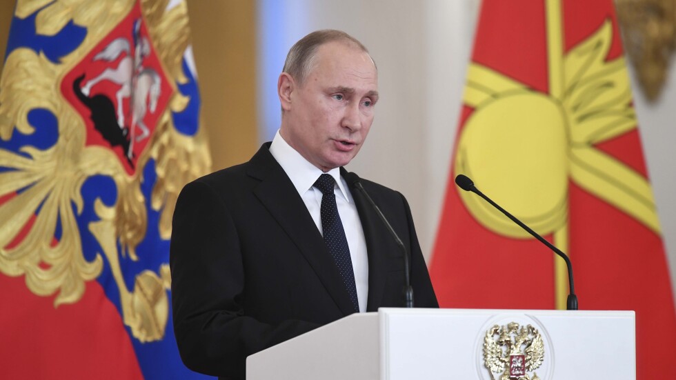 Владимир Путин: Експлозията в Санкт Петербург е терористичен акт