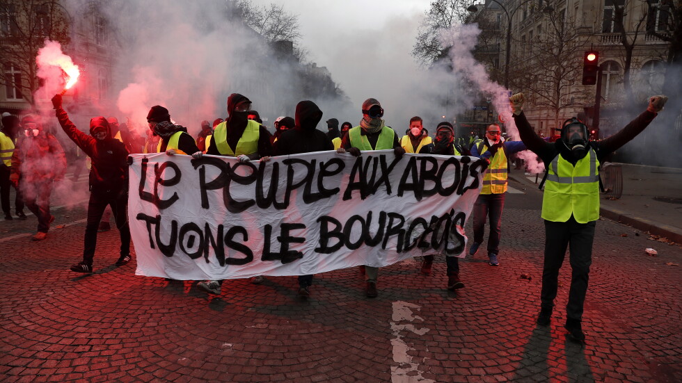 Поредна събота на социални протести в Париж 