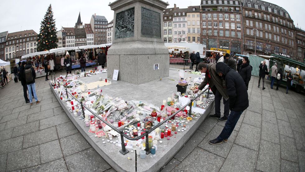 Отварят коледния базар в Страсбург след ликвидирането на нападателя 