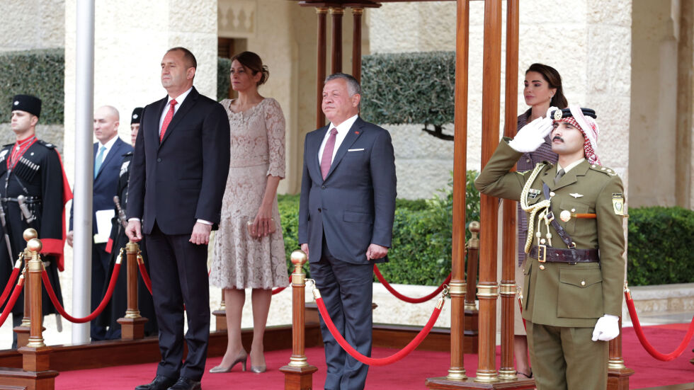 Кралят на Йордания е приел поканата на българския президент да посети България