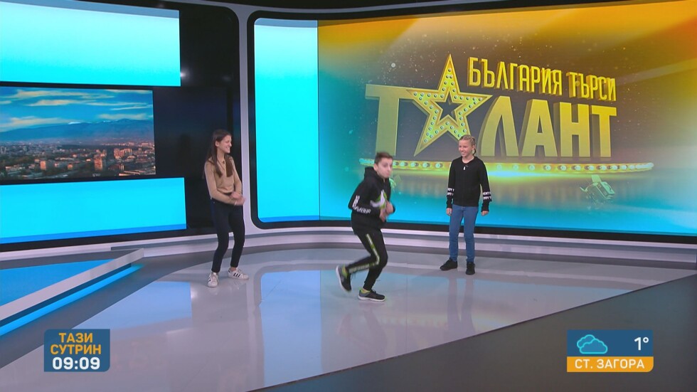 Зрителите изпратиха Dance Station Kids Team на финала на „България търси талант” 