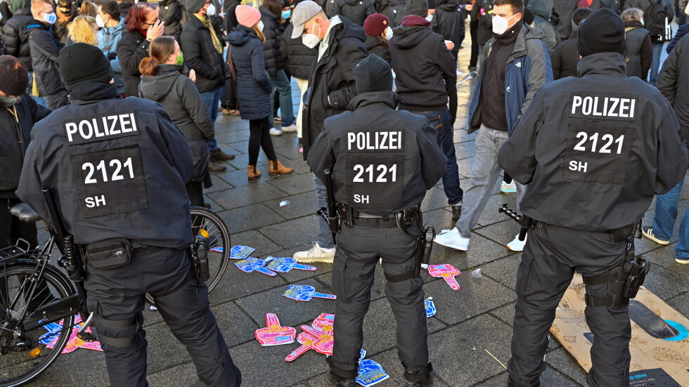 Върховният съд на Германия отказа да разреши протест на противници на ограничителните мерки