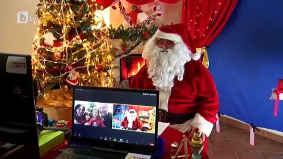 Обаждане от… Дядо Коледа: Заради пандемията добрият старец говори с децата по телефона