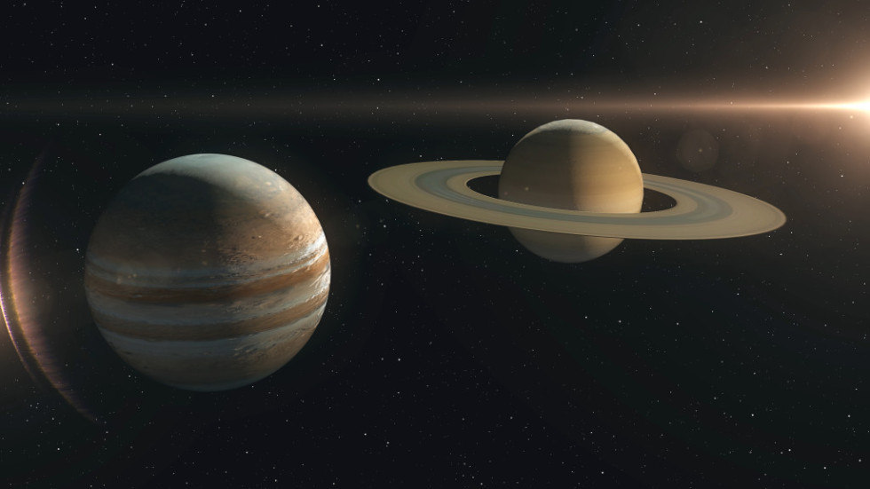 Наблюдаваме рядко астрономическо явление - Юпитер и Сатурн ще се "сближат" 