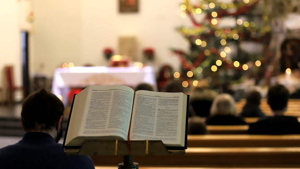 Християните посрещнаха Рождество Христово