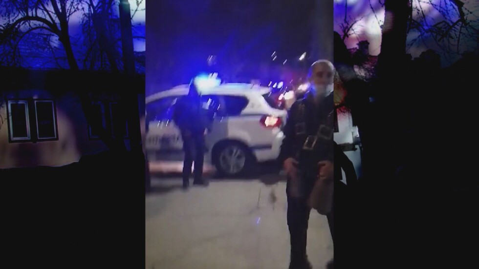 Полицаи разпръснаха протестно шествие на кукери в Разлог