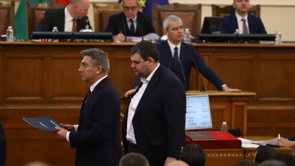Делян Пеевски: Компромис е подкрепянето на кабинета "Габровски"