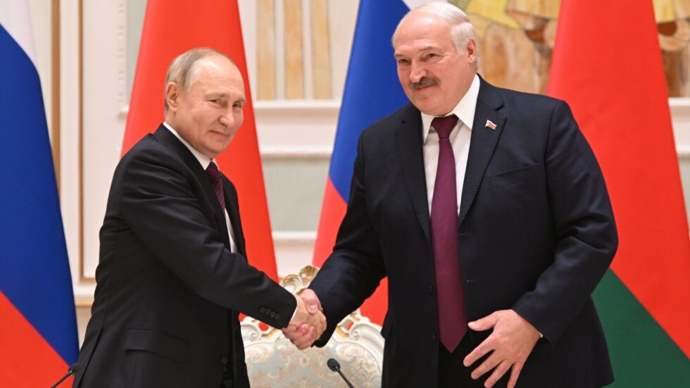 Путин благодари на Лукашенко за ситуацията с "Вагнер"