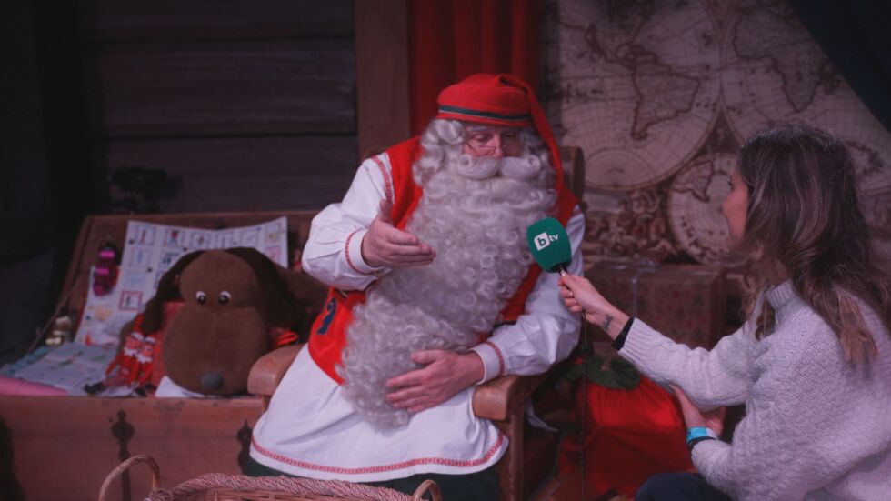 Екип на bTV се срещна с Дядо Коледа в Лапландия: Всички подаръци вече са готови