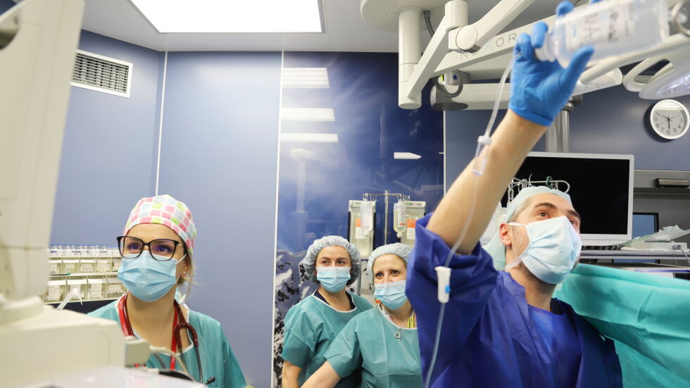 Шанс за живот: Нова чернодробна трансплантация във ВМА