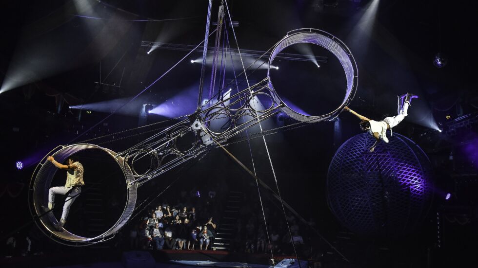 Акробат падна от "Колелото на смъртта" по време на шоу на цирк "Хиподрума"