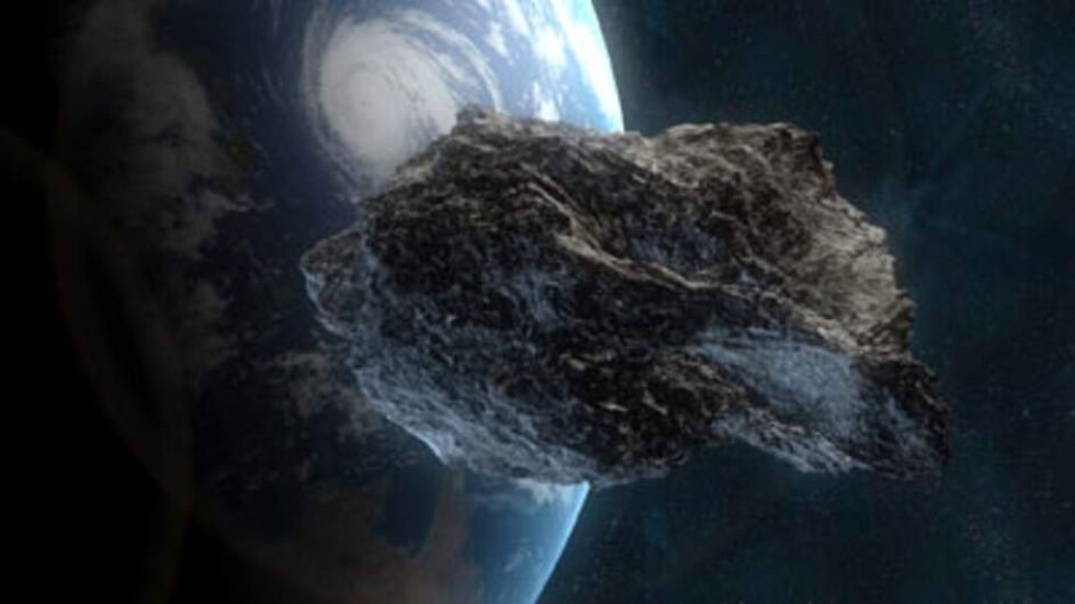 500-метров астероид прелетя край Земята