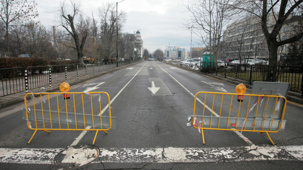 Затварят ключови улици в София заради строежа на метрото 