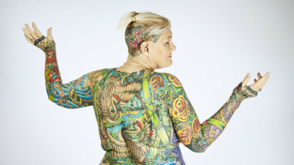 69-годишна жена е най-татуираната в света