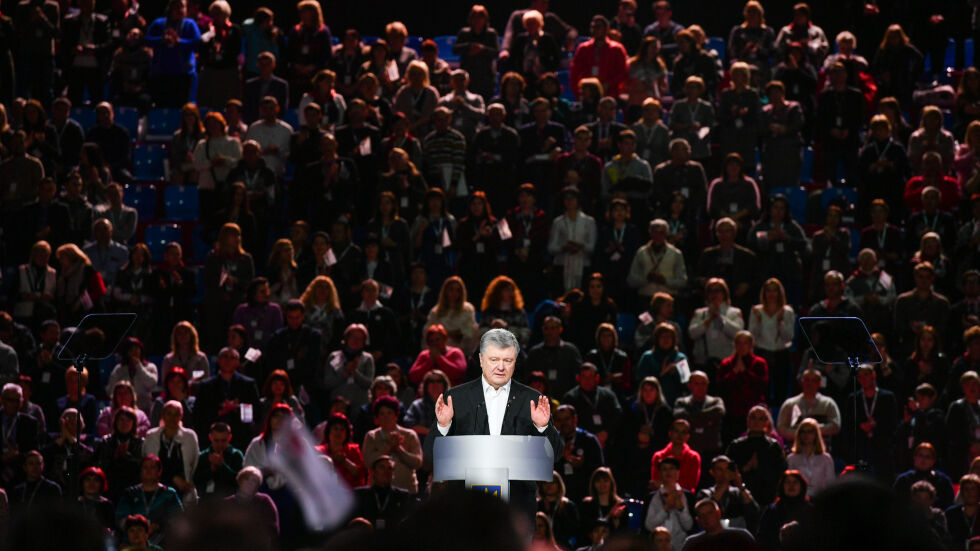 Петро Порошенко започна кампанията си за втори мандат на президентския пост в Украйна