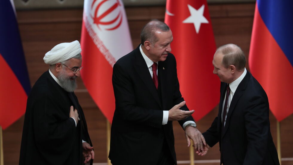 Путин, Ердоган и Рохани се срещат в Сочи