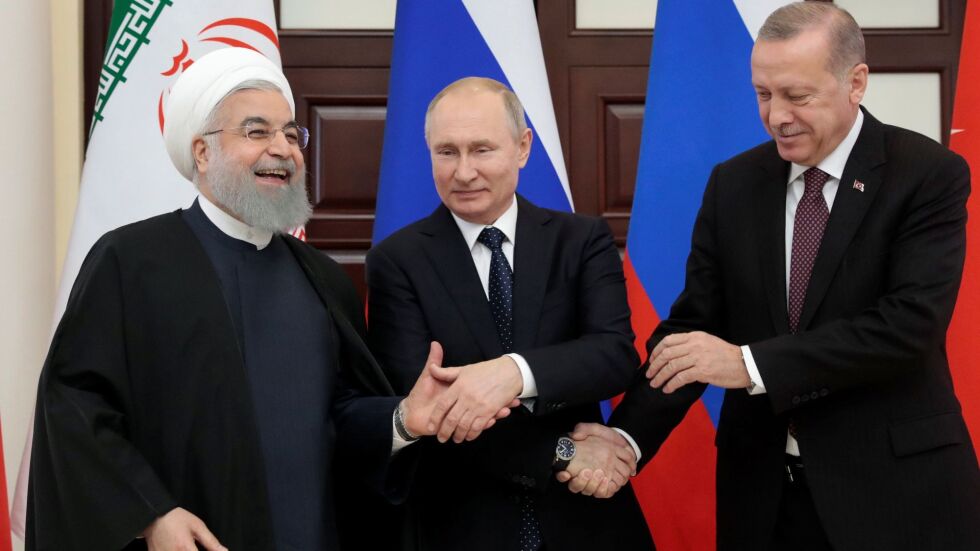 Президентите на Русия, Иран и Турция обсъдиха ситуацията в Сирия