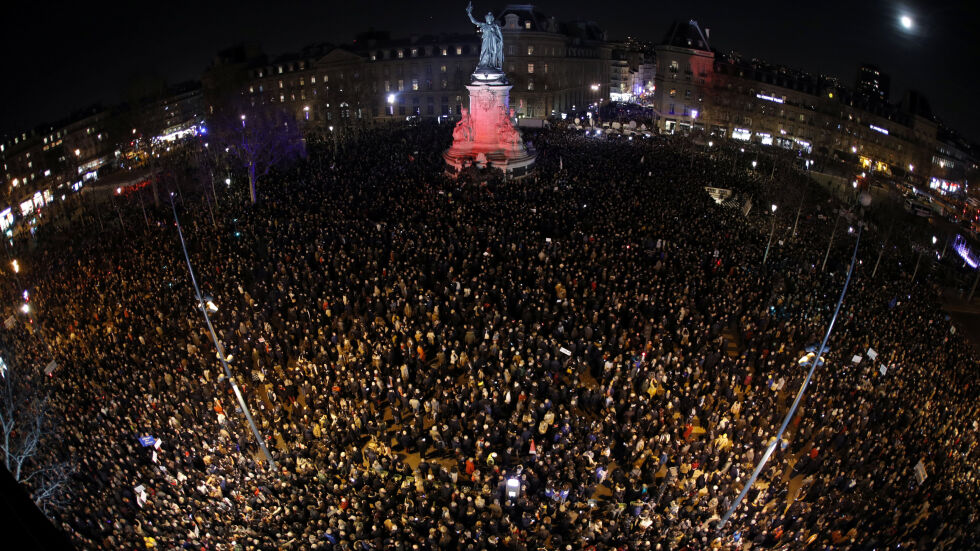 Хиляди протестираха във Франция срещу антисемитизма (ВИДЕО и СНИМКИ)