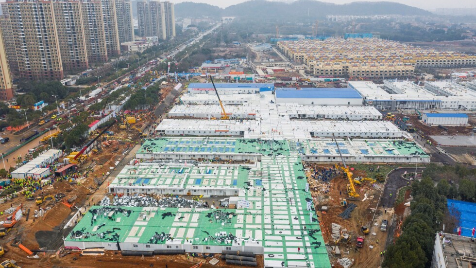 Как Китай успя да построи болница за 8 дни?