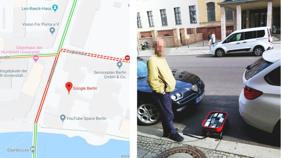 Как да си "измислим" задръстване в Google Maps... с 99 смартфона (ВИДЕО)