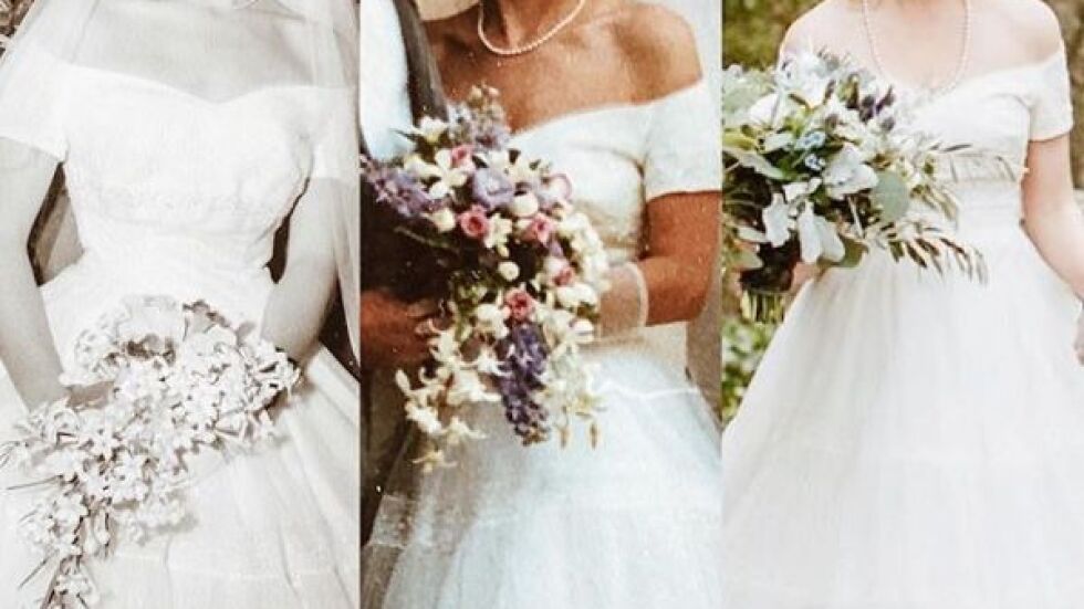 Защо три поколения жени се омъжват в една и съща сватбена рокля?