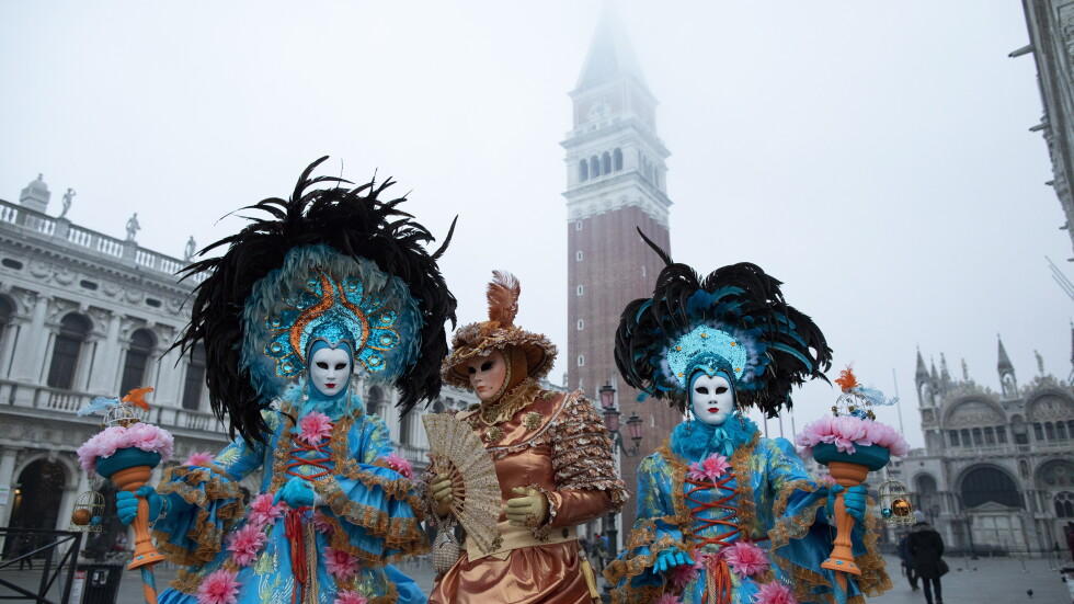 Карнавалът във Венеция ще бъде прекратен заради коронавируса