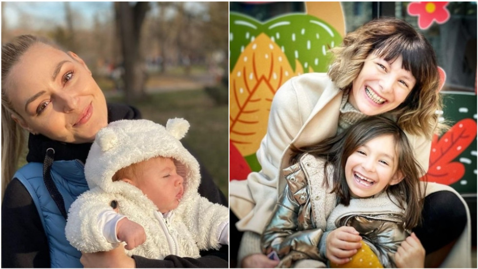 Зима като пролет: Яна Титова, Поли Гергушева, Радина Кърджилова и как прекарват времето с децата си навън