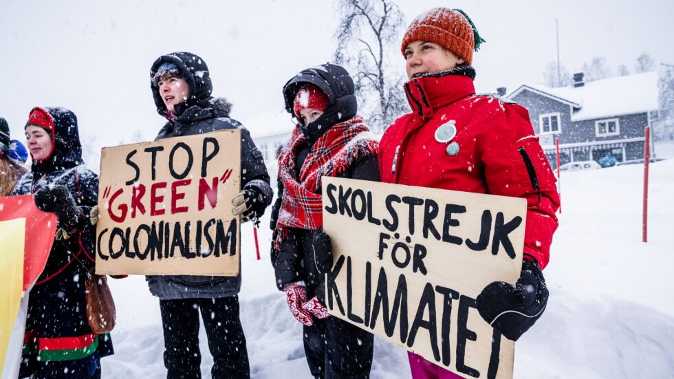 Грета Тунберг се обяви срещу желязна мина на Скандинавския полуостров
