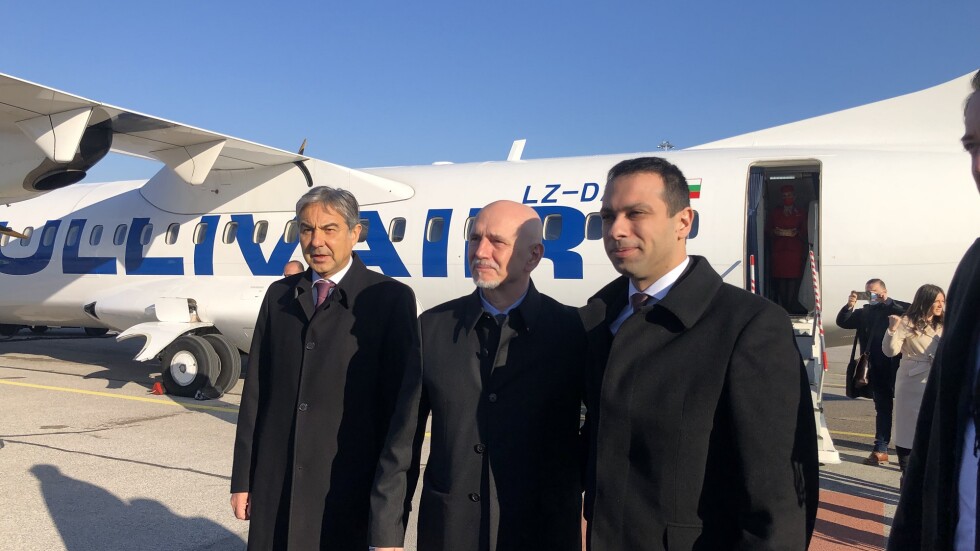 След първия полет София-Скопие: Обсъждат цената на линията