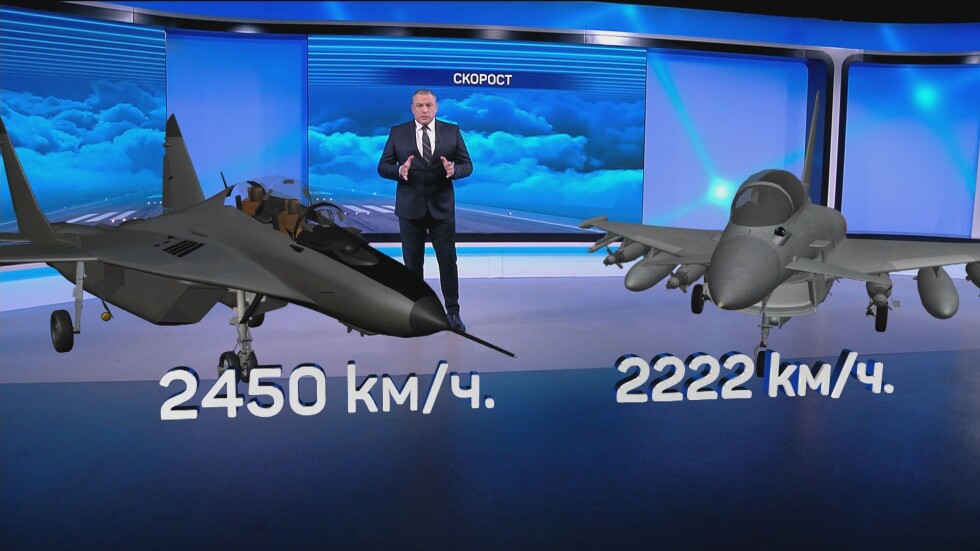 „Юрофайтър“ vs. МиГ-29: Кой изтребител е по-добър