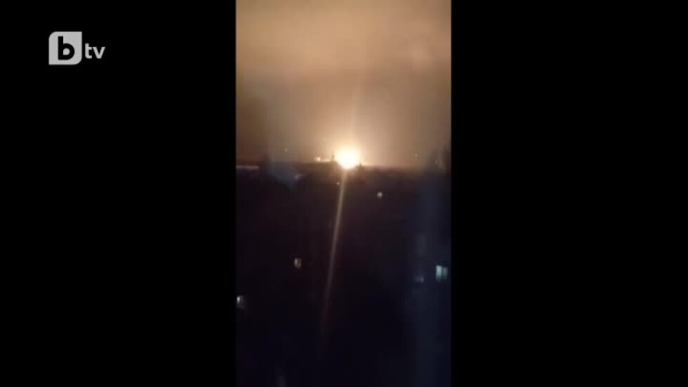 Нефтопровод се взриви край Луганск (ВИДЕО)