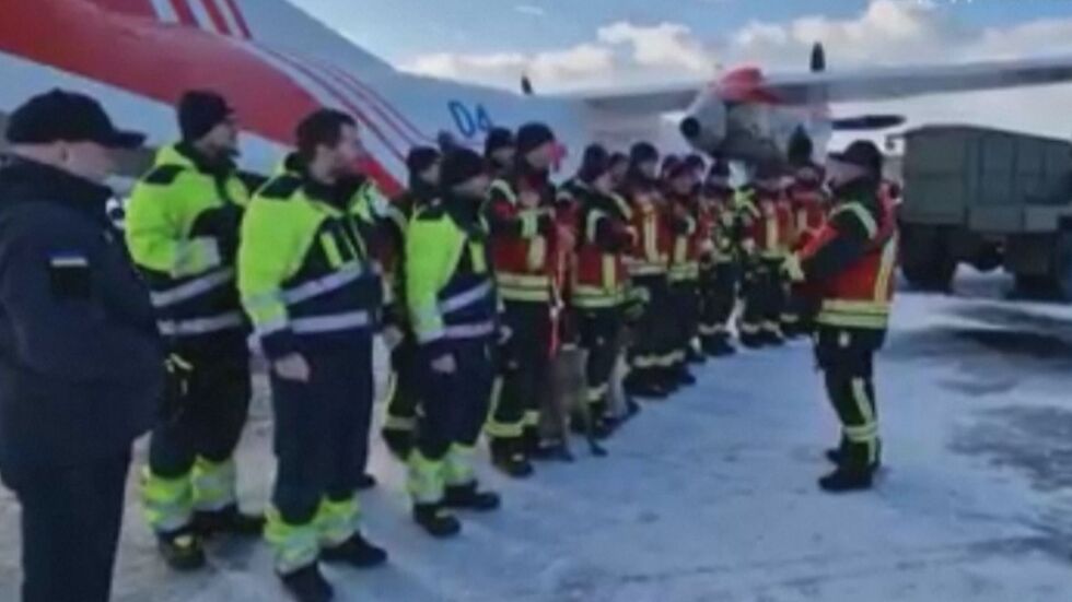 Украйна изпраща 87 спасители в Турция (ВИДЕО)
