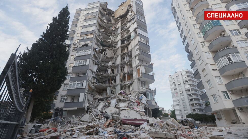 Специалният пратеник на bTV: Оцелелите сгради в Адана ще бъдат разрушени
