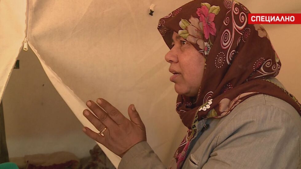 „Беше много страшно“: Специално пред bTV - Айше, която живее на палатка след труса