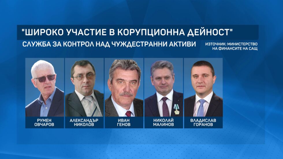 Прокуратурата поиска официална информация от САЩ за санкционираните българи по "Магнитски"