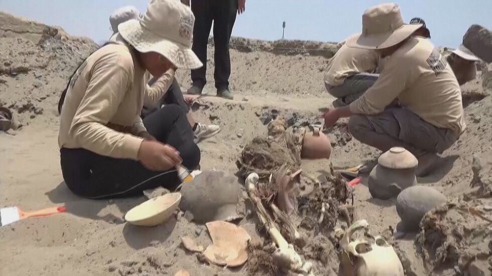 Гробници, текстил и керамика: Археолози с открития за Чанкайската цивилизация (ВИДЕО)