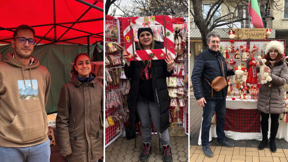 "Българите търсят китайски мартеници": 3 истории на продавачи в София