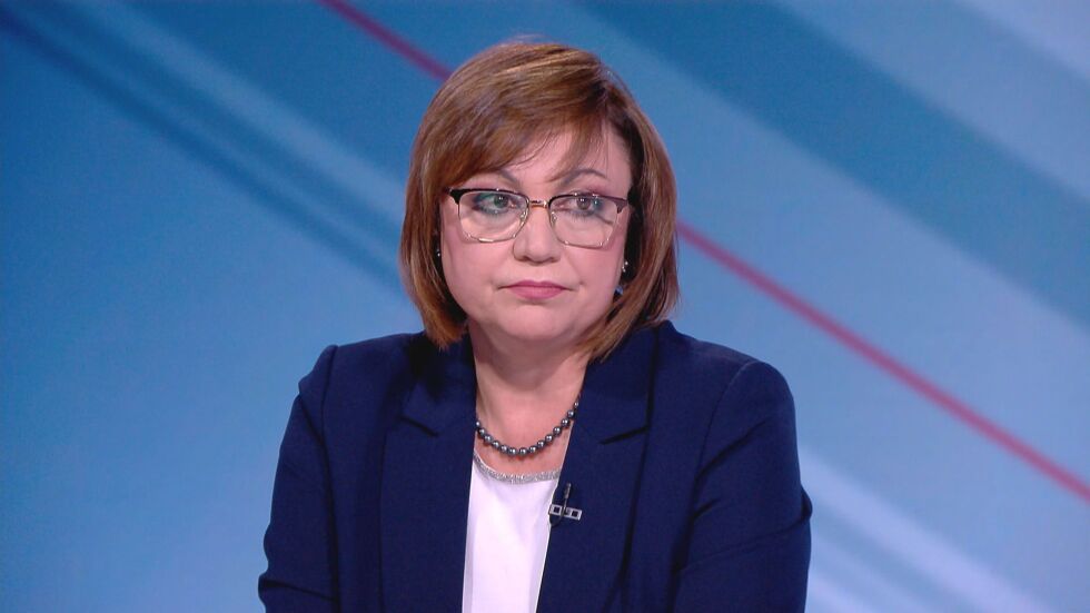 Корнелия Нинова: Докато аз съм председател, ГЕРБ няма да вземе БСП 