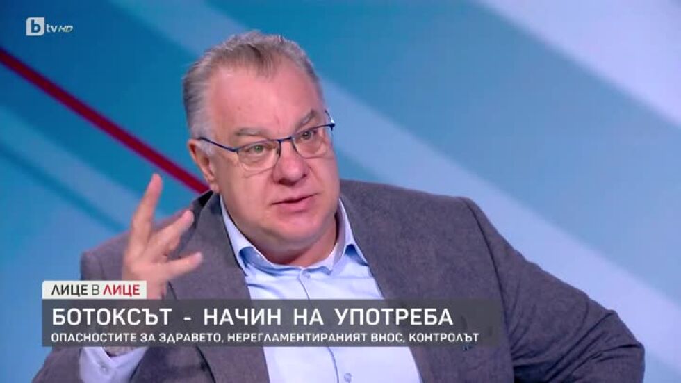 Д-р Мирослав Ненков за опасностите от неправилното използване на ботокс