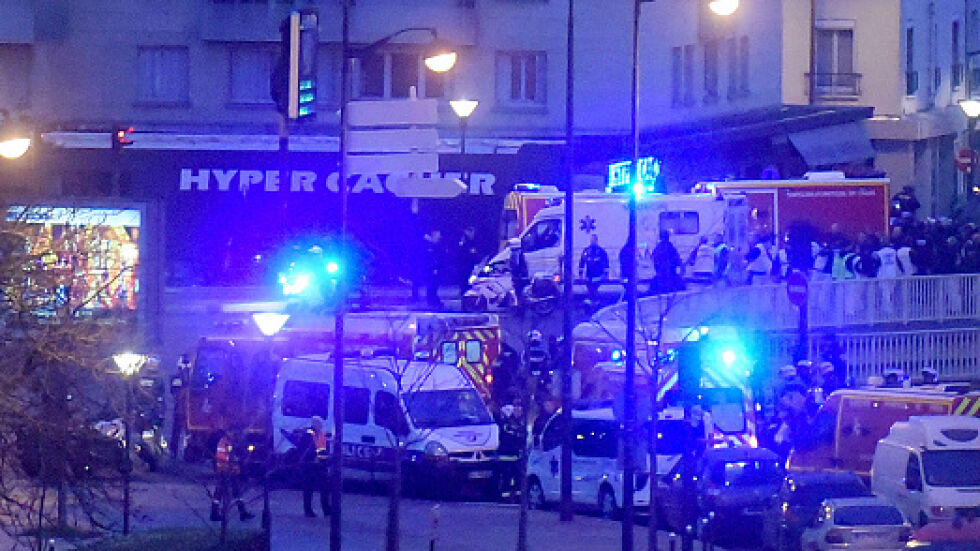 15 заложници са били спасени от супермаркета в Париж