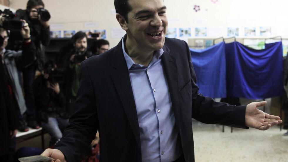 СИРИЗА води на изборите в Гърция